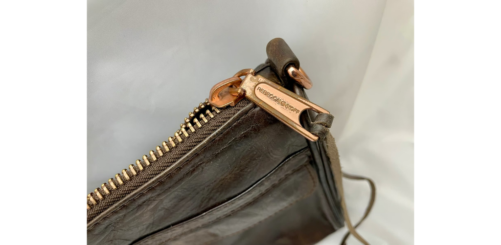 Rebecca Minkoff M.A.C Brown Leather Rose Gold HW